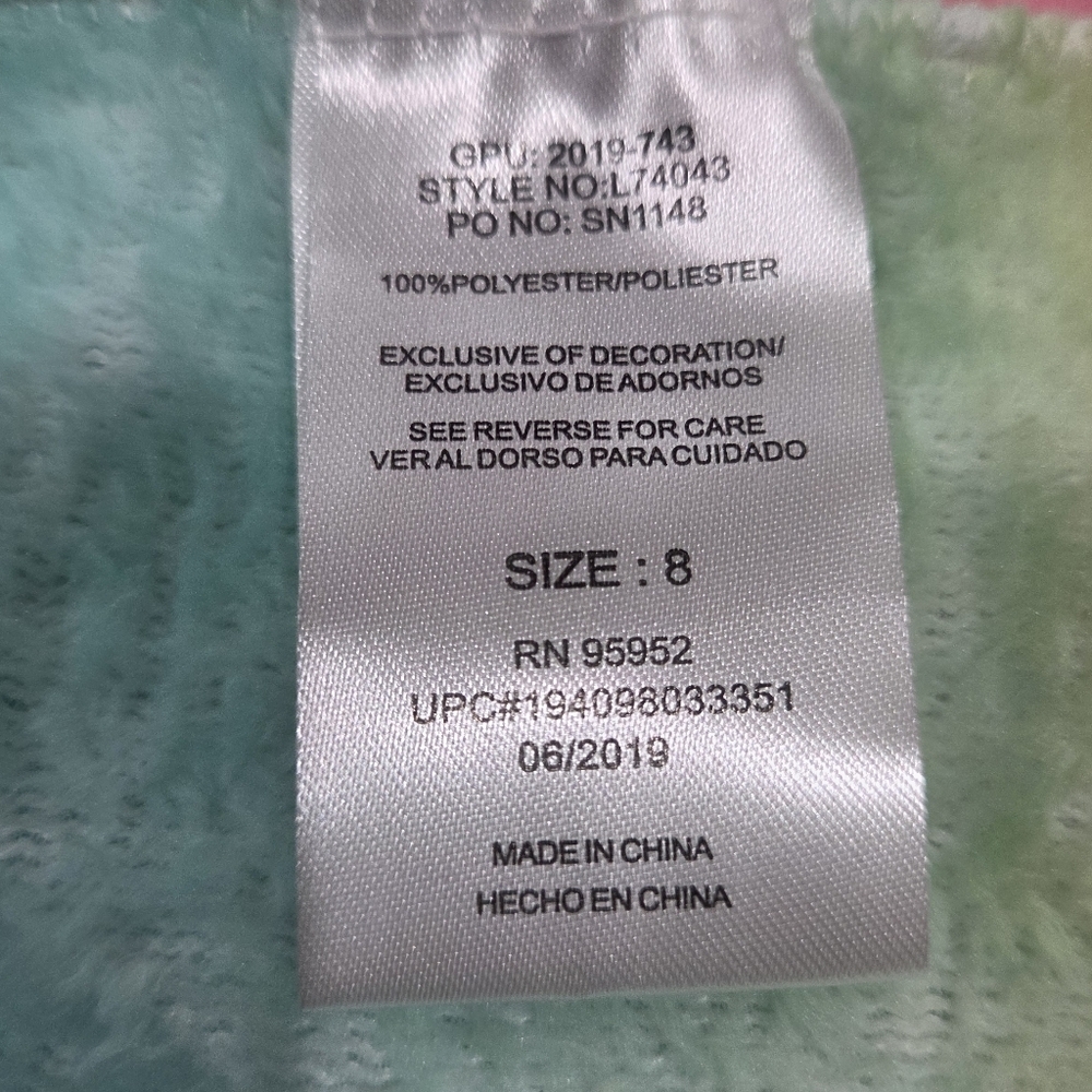 Freestyle Kids Colorful Mermaid Pajama Set Size 8. — image 8 of 8